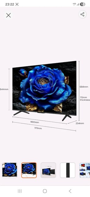 TCL 50T6C 2025 MARKA TV