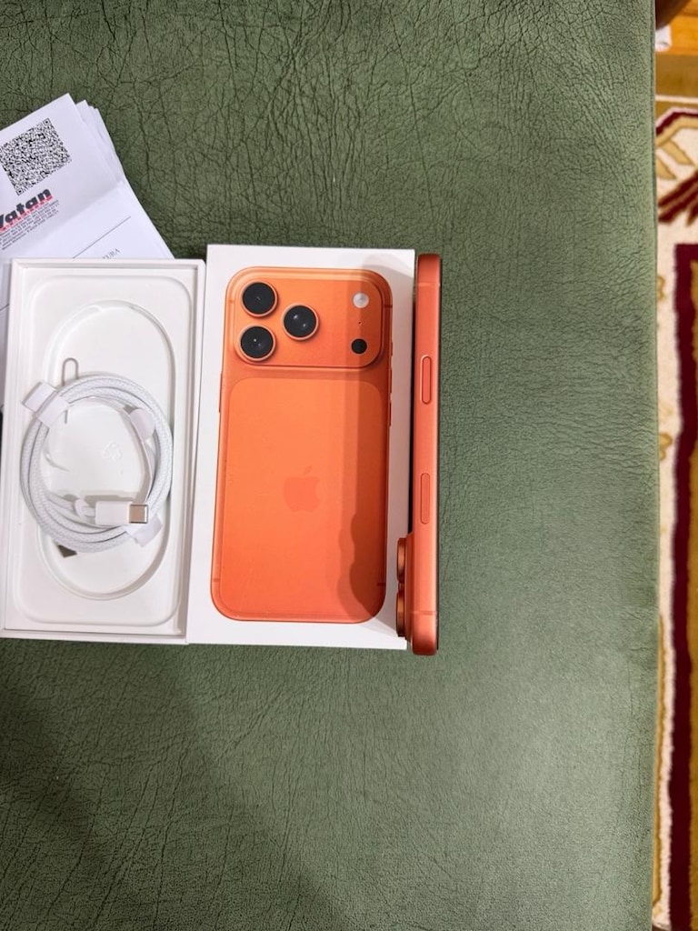 iphone 17pro max (16 ay garantili pil 100) - 6
