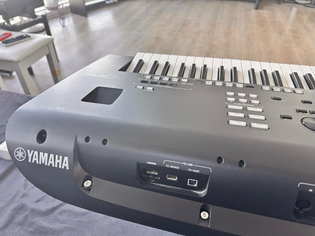 yamaha genos 2 dore den 4 yil garantili alindi hic sahne gormedi - 7