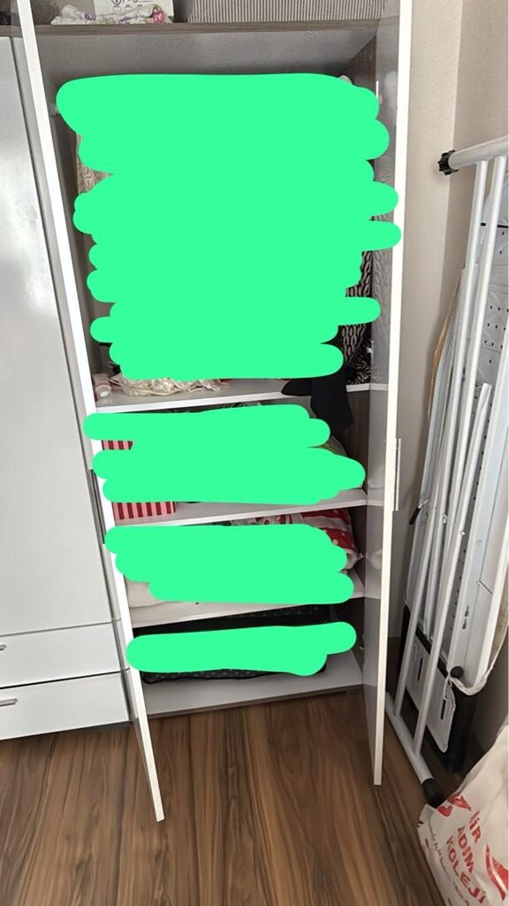 6 kapılı elbise dolabı - 4