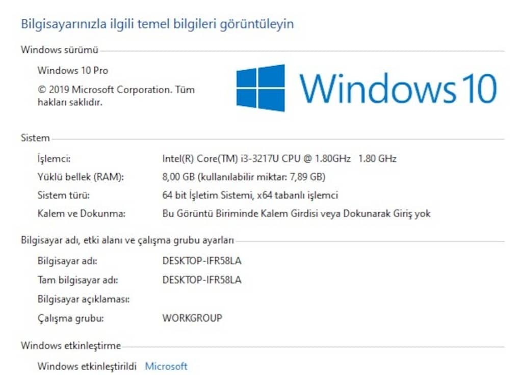 Pırıl Pırıl HP ultrabook - Sıfır Pil - 8gb RAM - SSD Turbodisk'li - 6