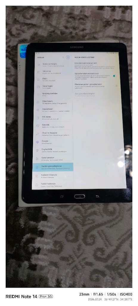 SAMSUNG TAB A6 16 GB HAFIZA HERŞEY AKTİF OLARAK ÇALIŞIYOR DONMA KASMA - 12