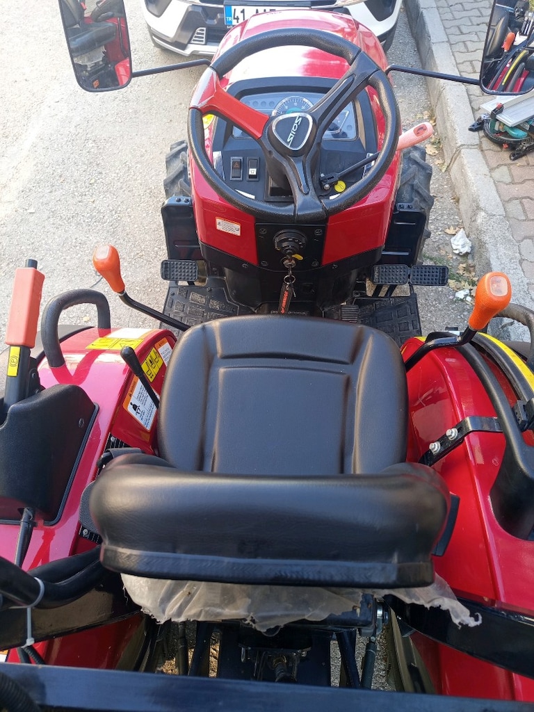 solis 26 beygir 4x4 bahçe traktörü ekipmanlarıyla - 5