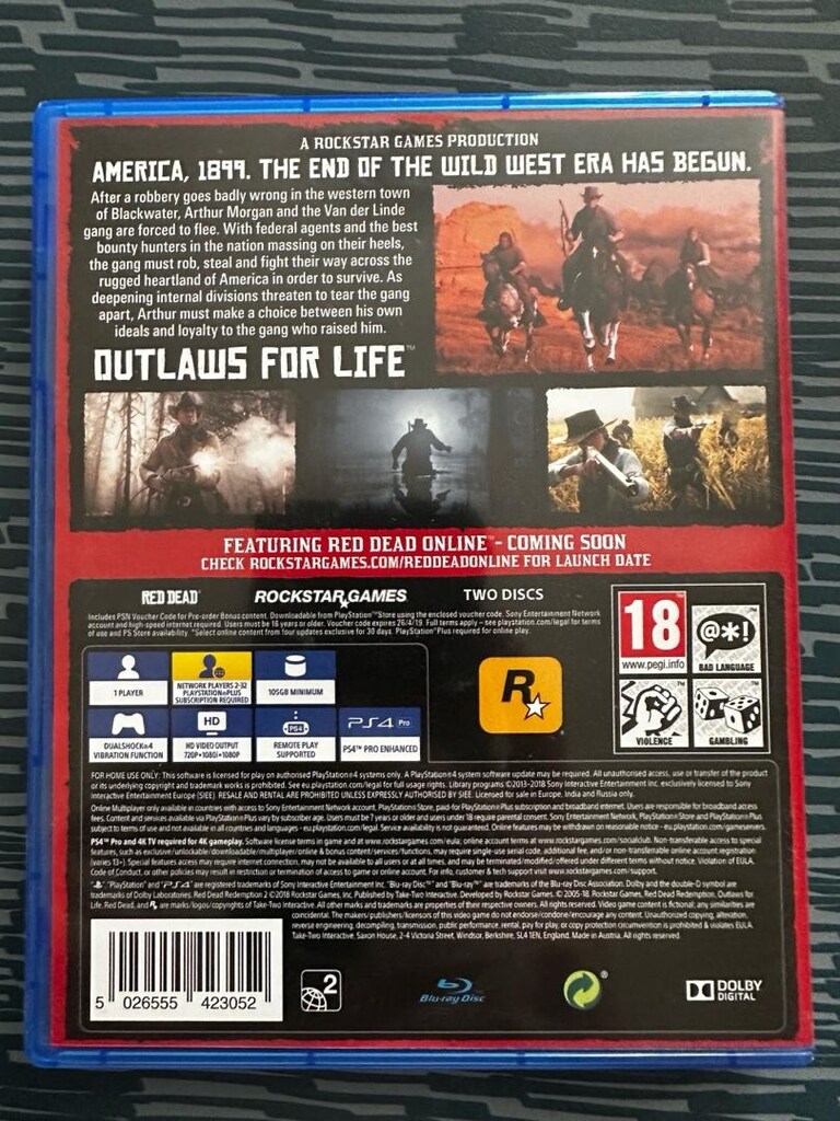 Red Dead Redemption 2 Ps4 - 4