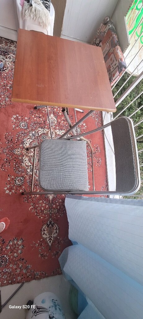 küçük katlanir masa ve katlanir sandalye - 2