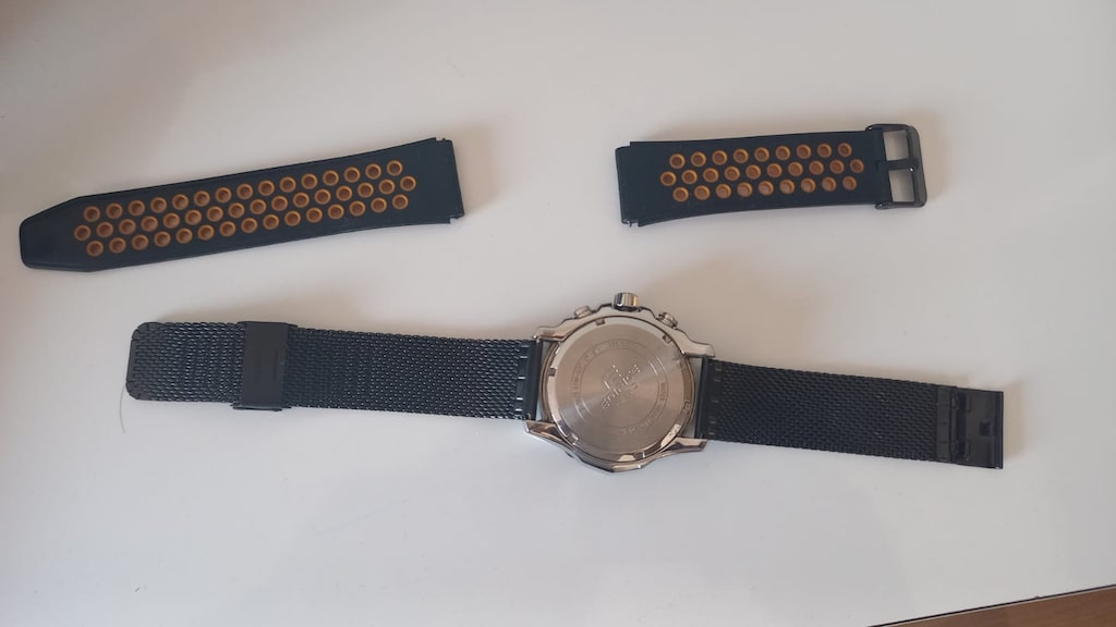 Casio Edifice EFM-502 Kronograf Kutulu Yeni Pil Hasır Kordon - 3