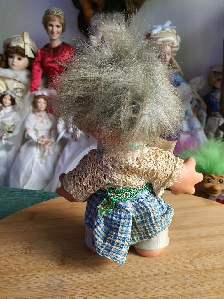 troll oyuncak bebek vintage - 4