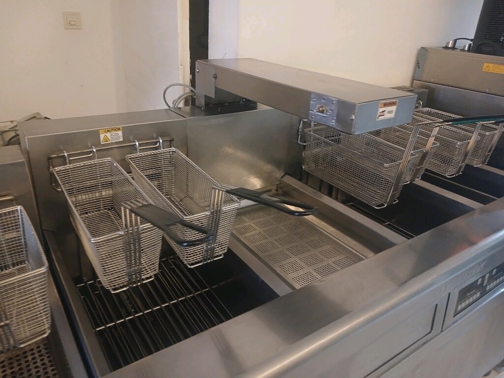 frymaster fritöz 6 sepetli elektrikli çıtır tavuk patates endüstriyel - 7