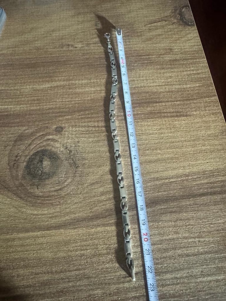 925 Ayar Gümüş Erkek Bileklik 22 cm – 11,80 gr - 12
