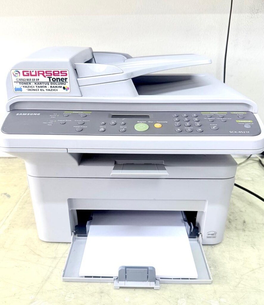 Yazıcı fotokopi taraycı faks samsung 4521 3 bin sayfa çıktı alıyor - 8