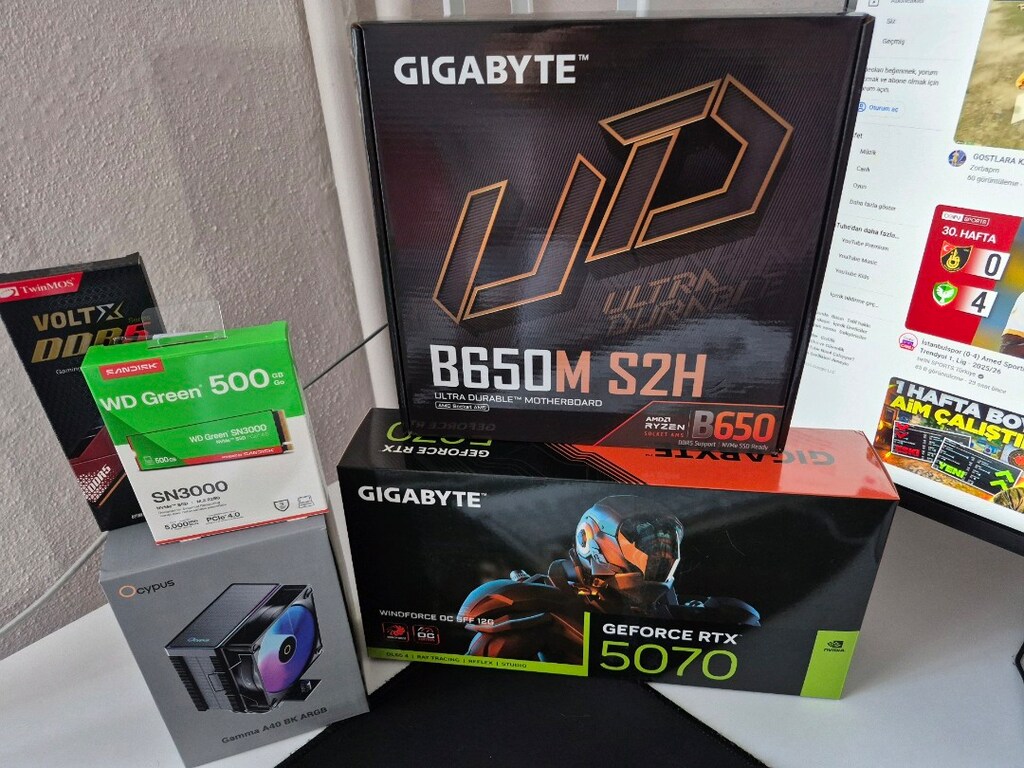 RTX 5070'Lİ OYUNCU BİLGİSAYARI (GARANTİLİ) - 5