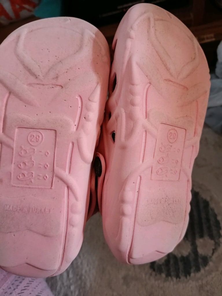 29 numara açık pembe çocuk terlik - 3