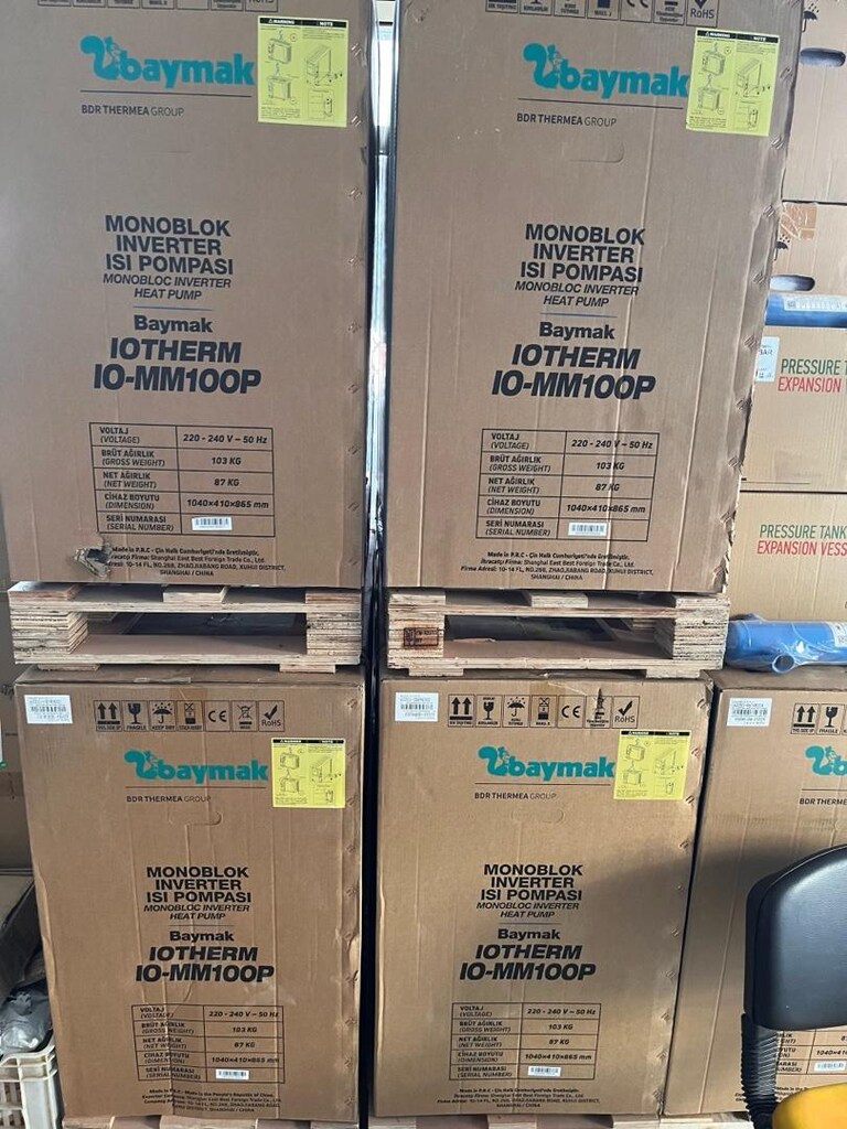 BAYMAK ISI POMPASI <> 10 KW <> SIFIR <> KAPALI KUTUSUNDA - 9