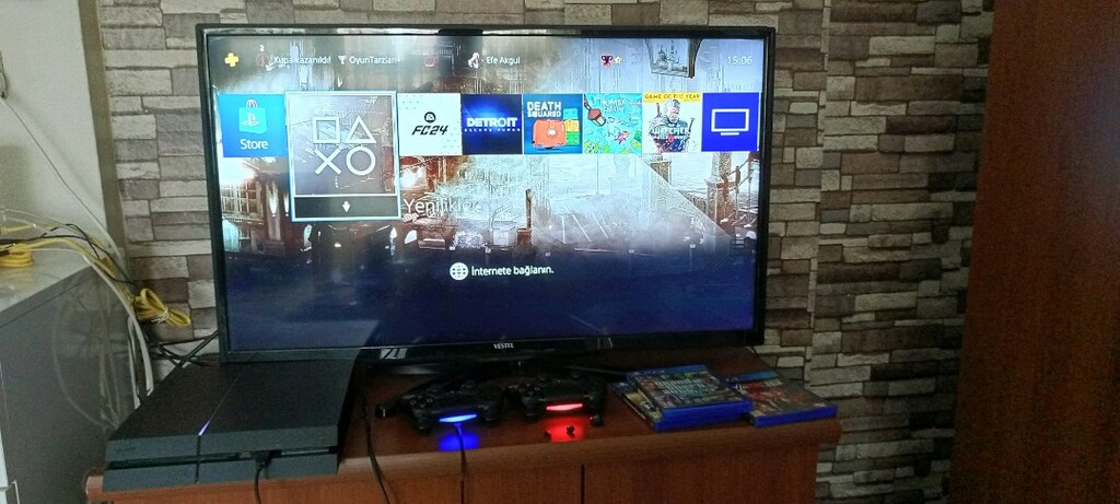 PS4 + 2 KOL + 3 OYUN - 3