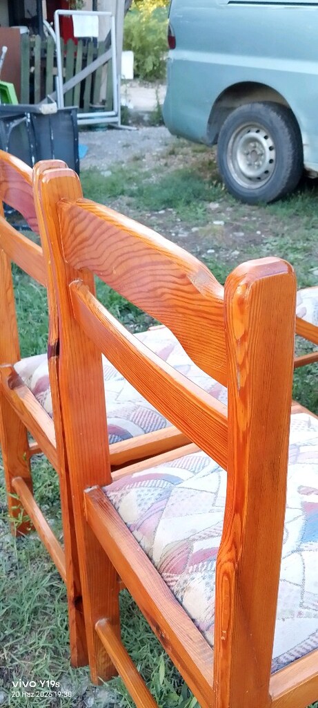 sedir ağacı sandalye - 3
