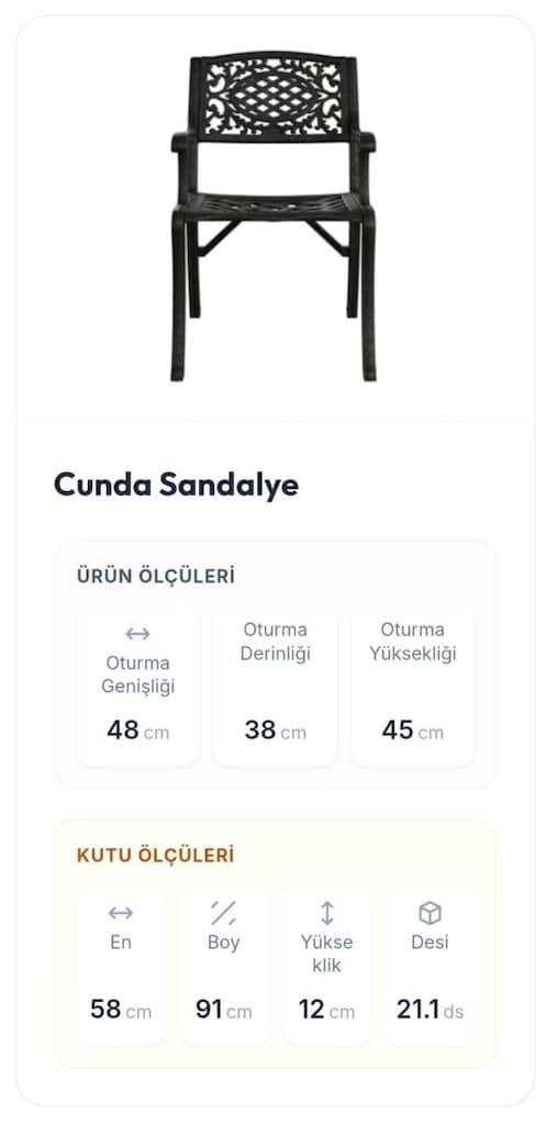 Bahçe Mobilyası Takımı - 5