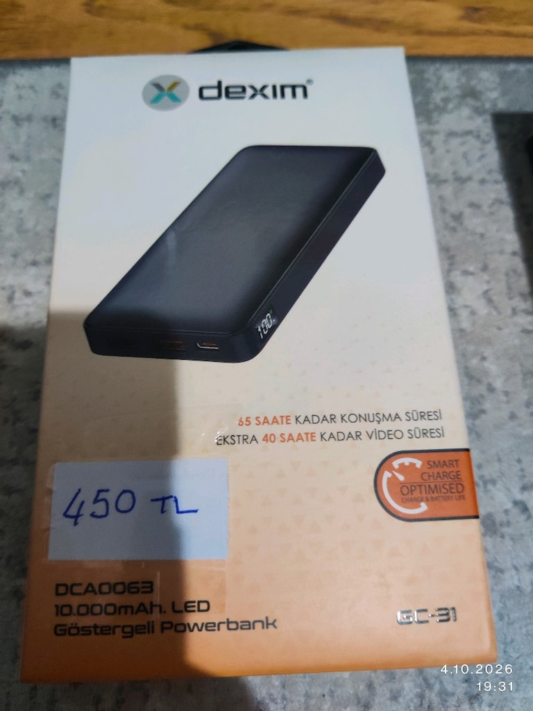 Şarj aletleri (C4U şarj aleti, Dexim, Intouch ve Baseus powerbank) - 3