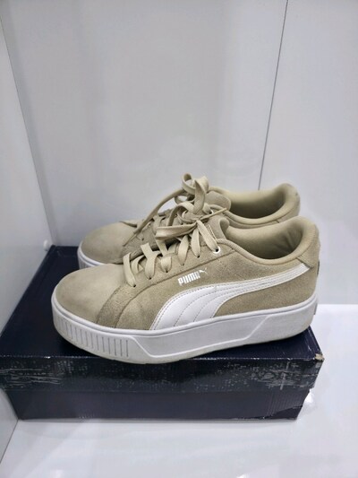 Puma kadın Sneaker bej spor ayakkabı