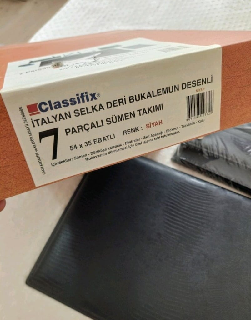lüks sümen takimlari sifir kutusunda - 6
