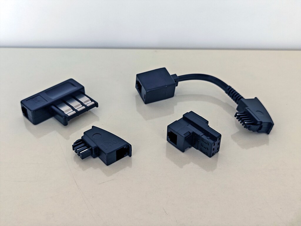 RJ11 Telefon Bağlantı Adaptörü (4 adet) - 2