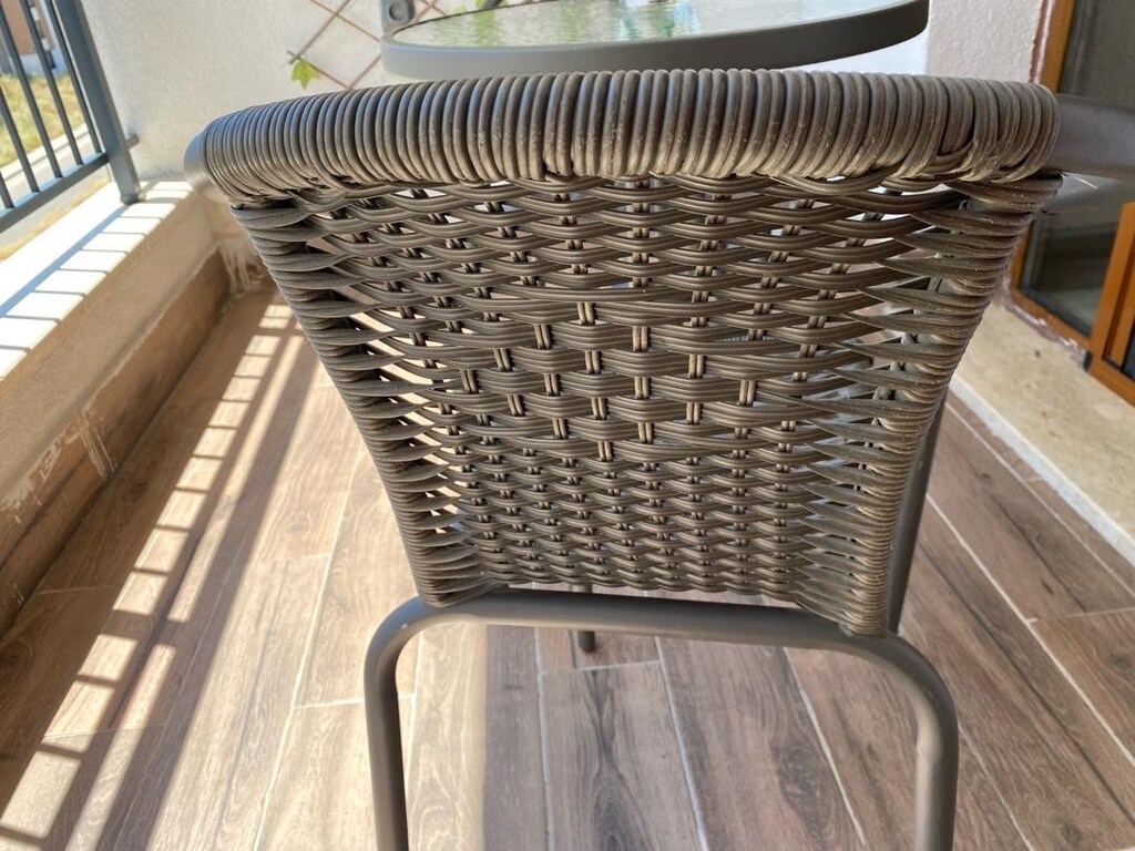 bahçe balkon masa sandalye takım - 4