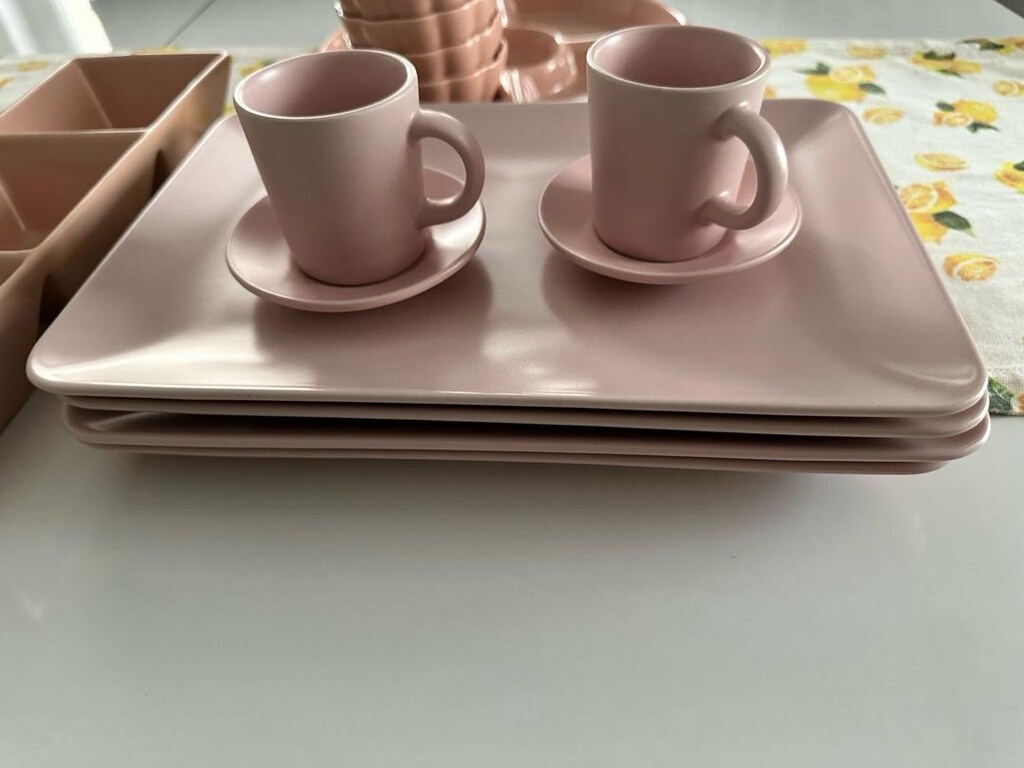 pembe kahvaltı takım ikea dinera madame coco - 2