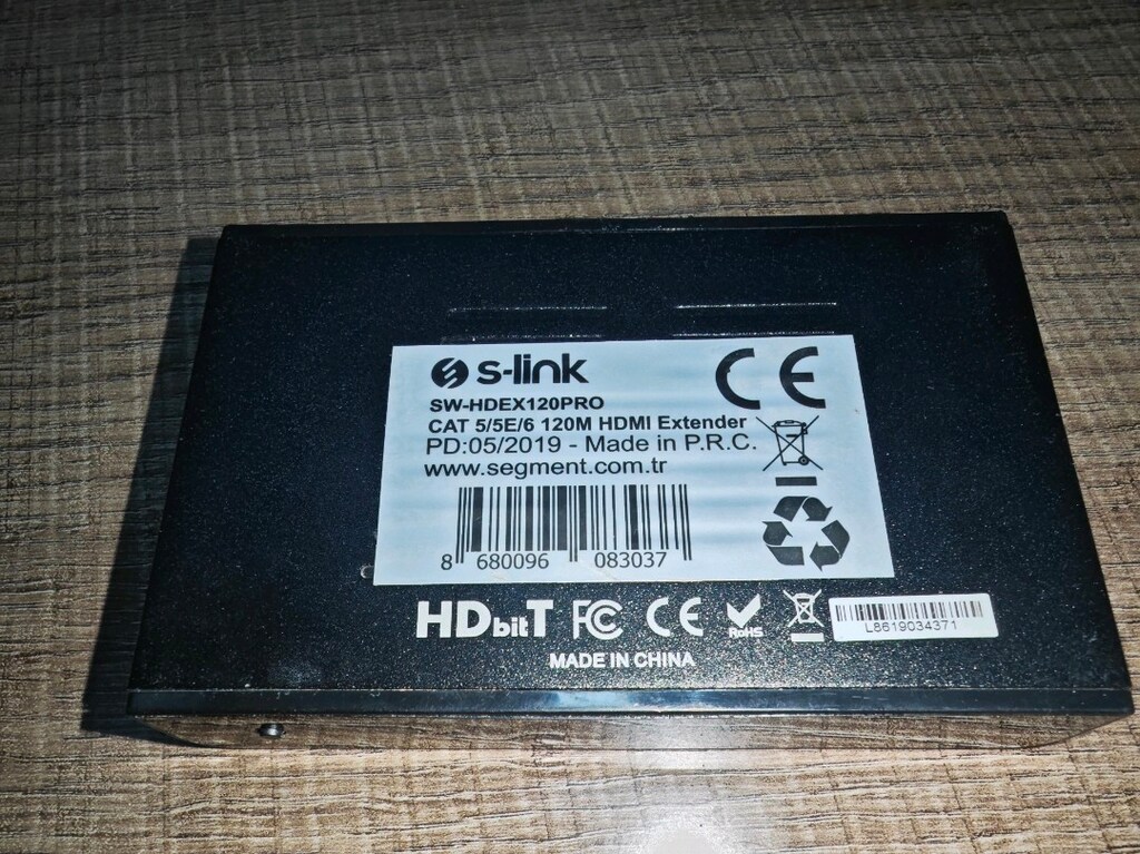 hdmı extender 120 MT slink marka - 2