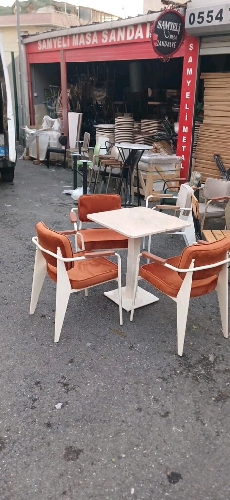 ergo sandalye mermer masa modeli - 6