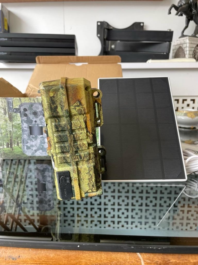 4g Sim Kartlı Solar Güneş Enerjili Fotokapan 4mp Yüksek Çözünürlük ICX - 3
