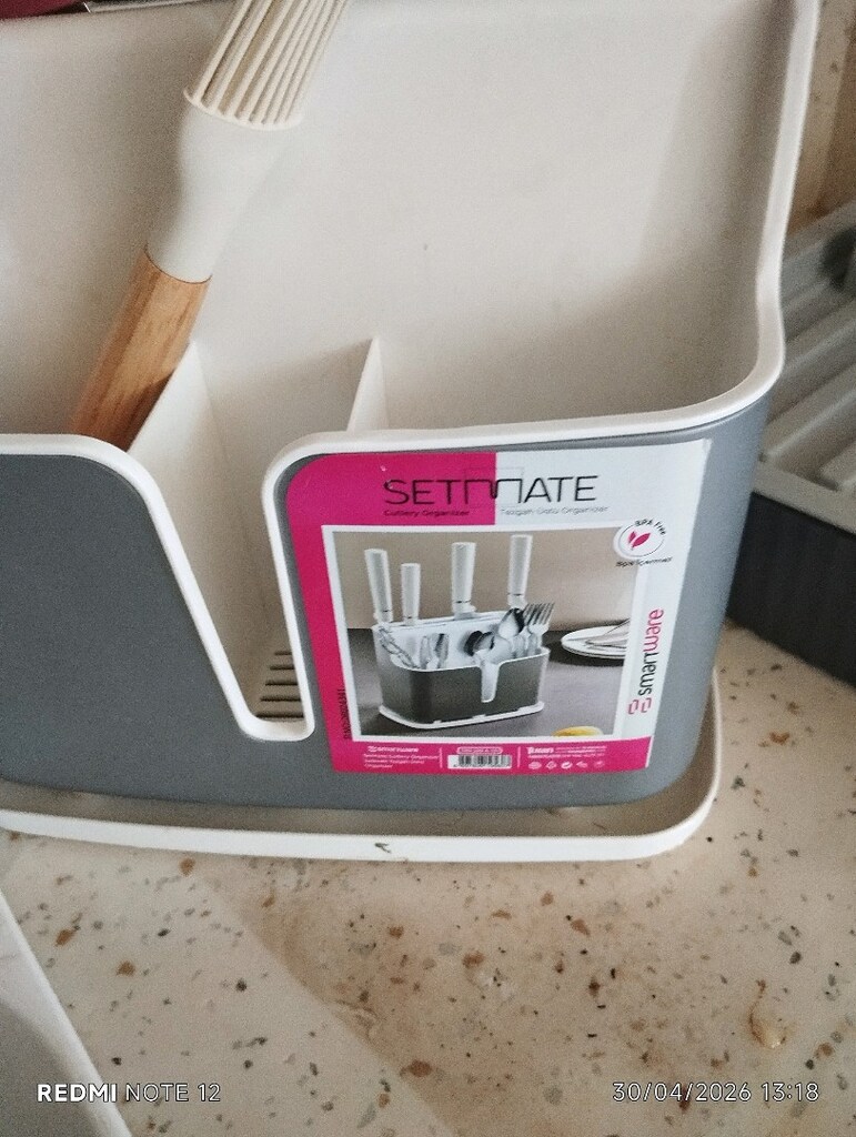 katlanir plastik bulasiklik ve kasik bicaklik ikisi bi arada - 2