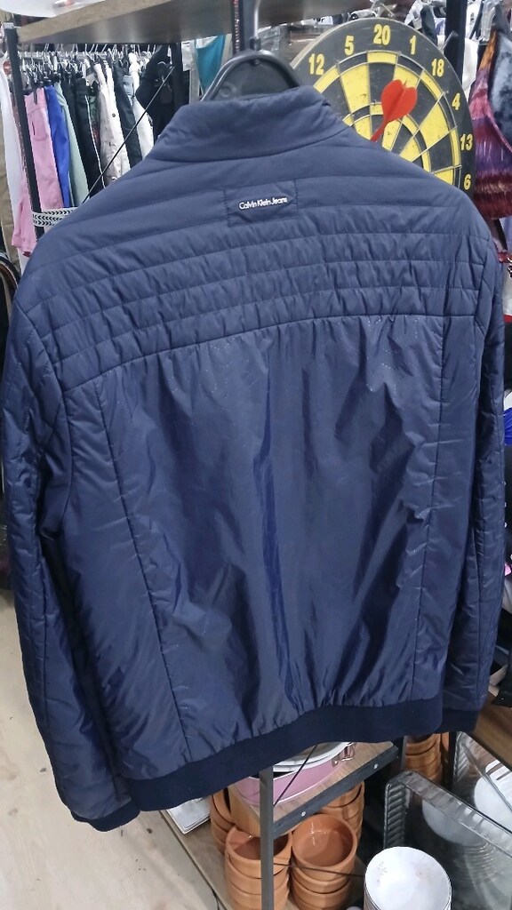 Calvin Klein Jeans lacivert renkli mont(M ve S bedene uyumludur..) - 6