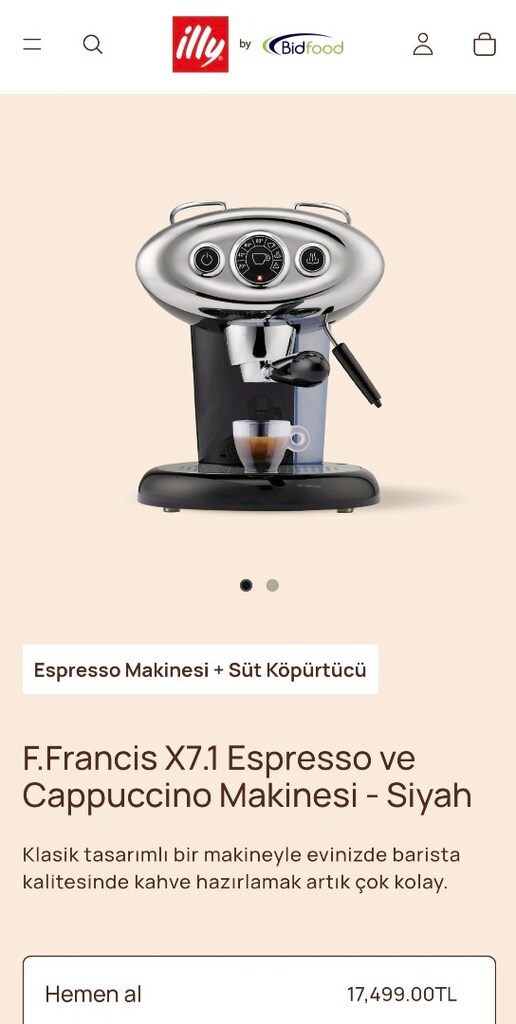 illy Francis Francis ikonik kahve makinası - 10