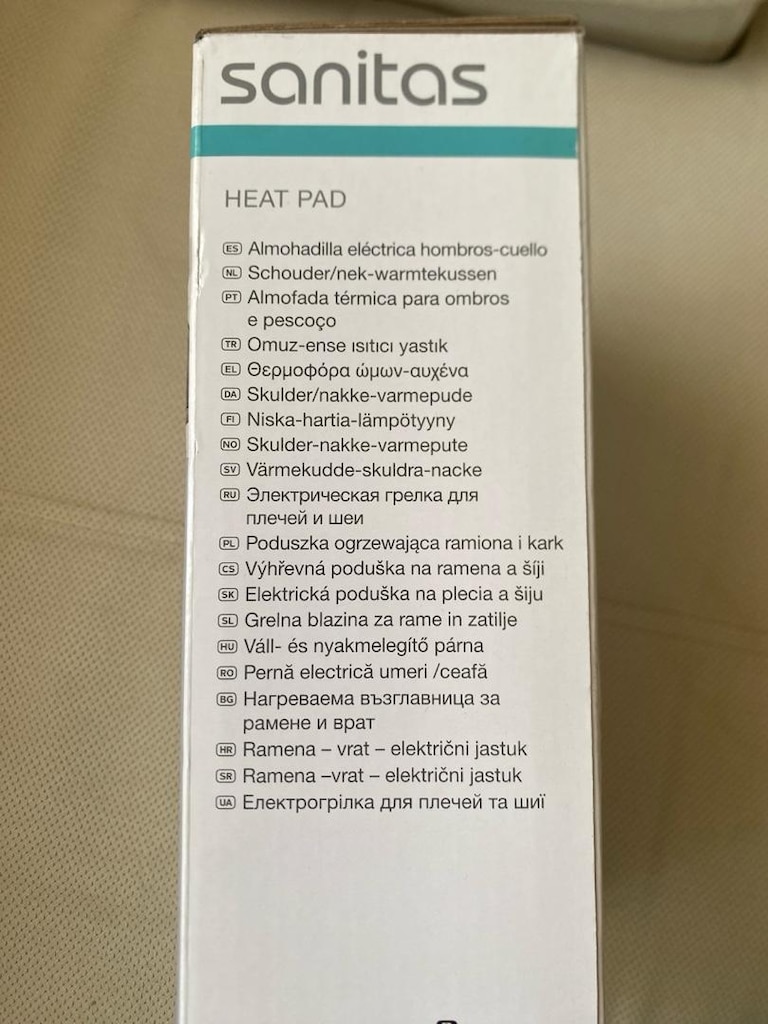 Orjinal Alman Boyun Omuz Ağrıları için Elektrikli Isıtıcı - 3