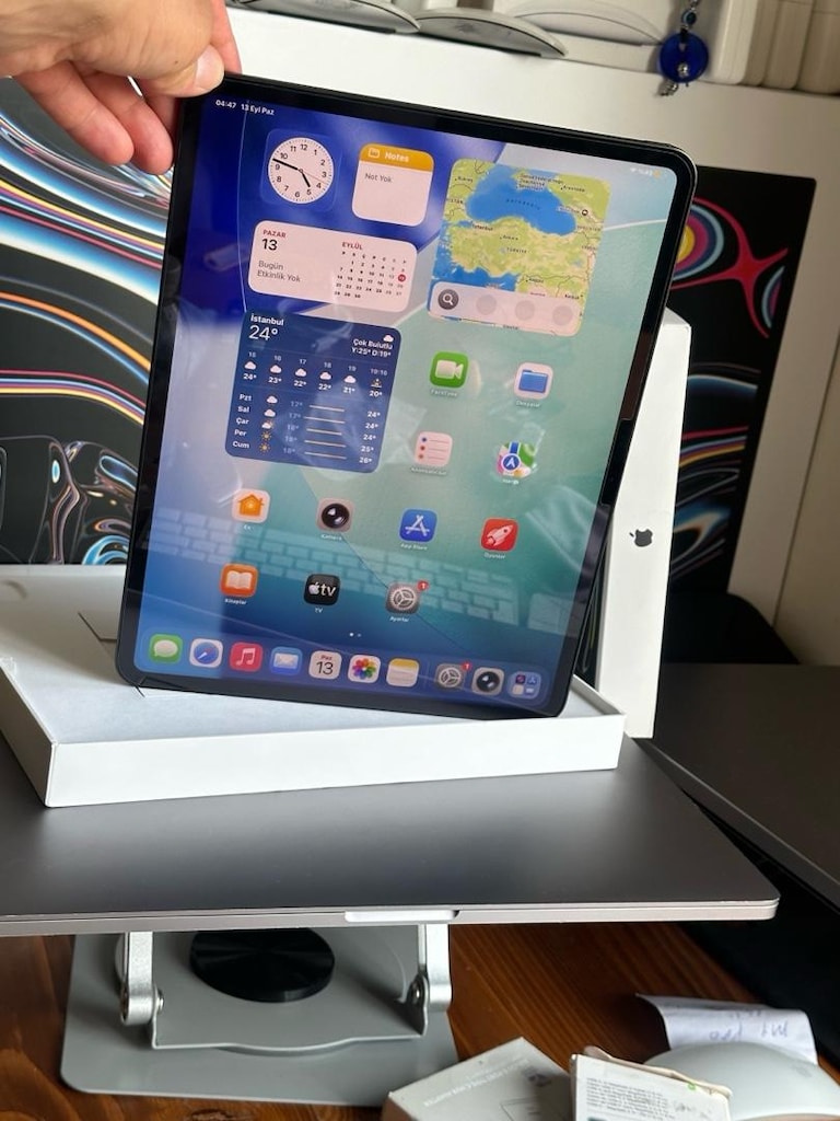 İpad pro M4 çipli 13” 256 gb hafıza - 4
