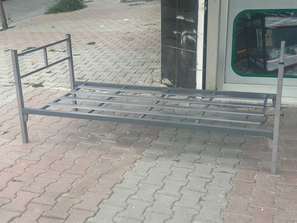 IMALLATAN TEK KISILIK YATAKLI KARYOLA SIFIR URUN - 2