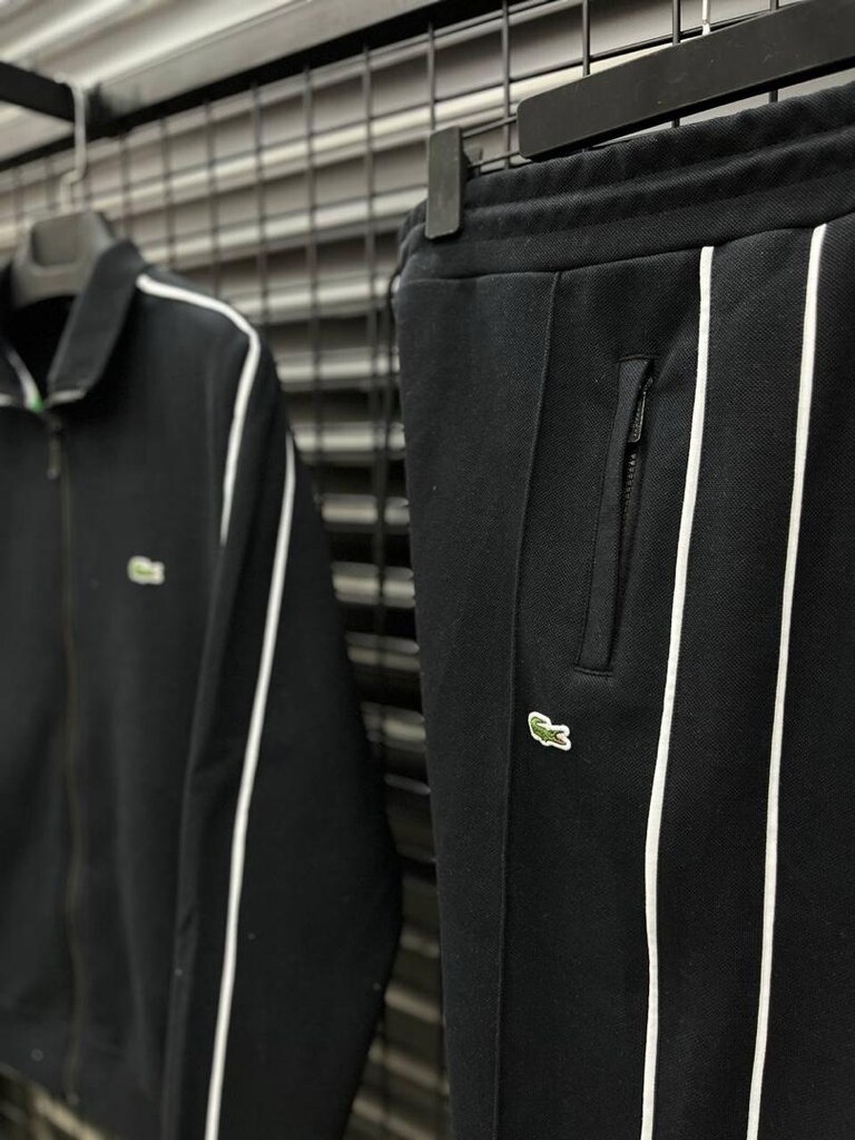 LACOSTE ÇİZGİLİ EŞOFMAN TAKIM - 3