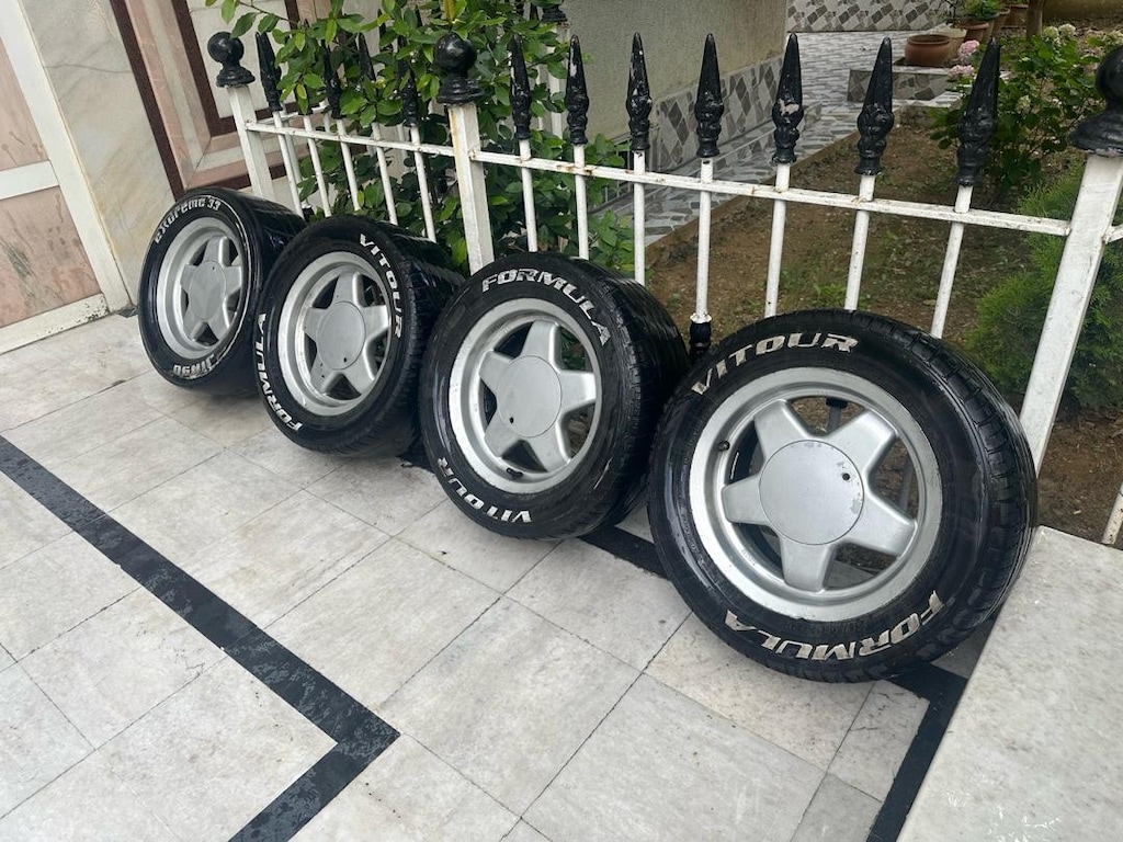 CMS 40 jant lastik takımı 3.Adet FORMULA Vitoor 215.50.13.tür 4X100 - 2