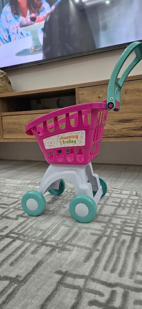 oyuncak alışveriş sepeti pembe - 3
