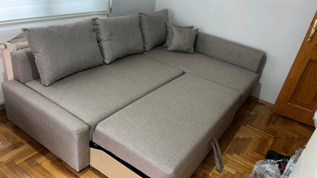 IKEA FRIHETEN SANDIKLI YATAKLI KÖŞE KOLTUK - 2