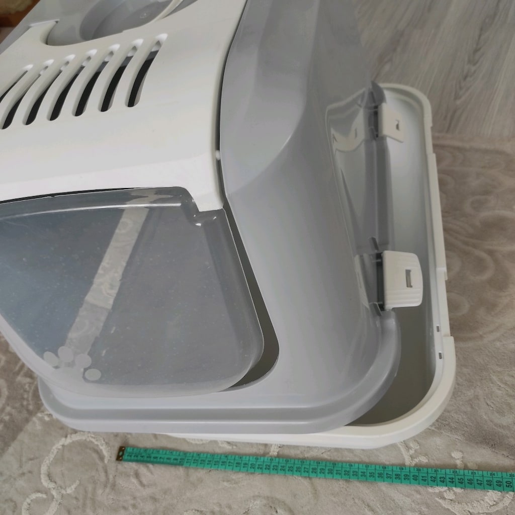 Büyük Boy XXL Kapalı Kedi Tuvaleti - 5