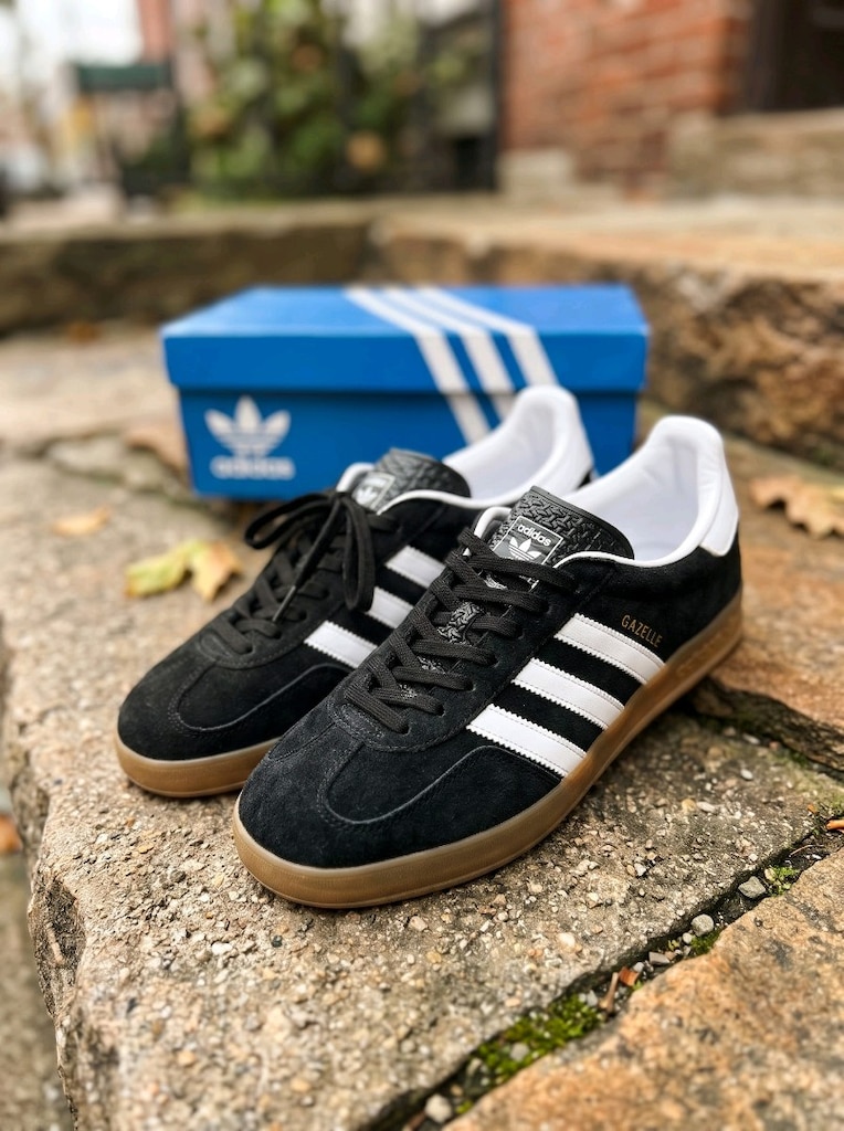 adidas gazelle siyah- 44 numara - 2