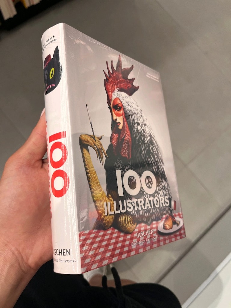 100 Illustrators İngilizce Sanat Art Kitap - 2