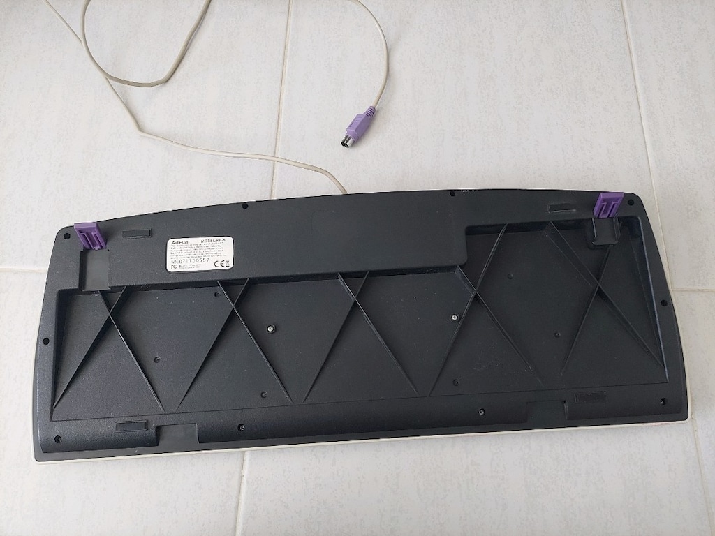A4 Tech Q türkçe klavye Eski ps/2 uçlu - 6