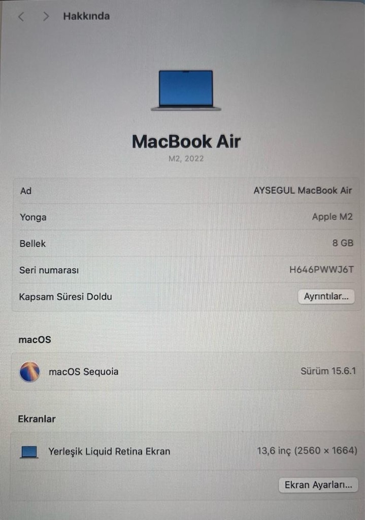 Apple MacBook Air M2 - 5