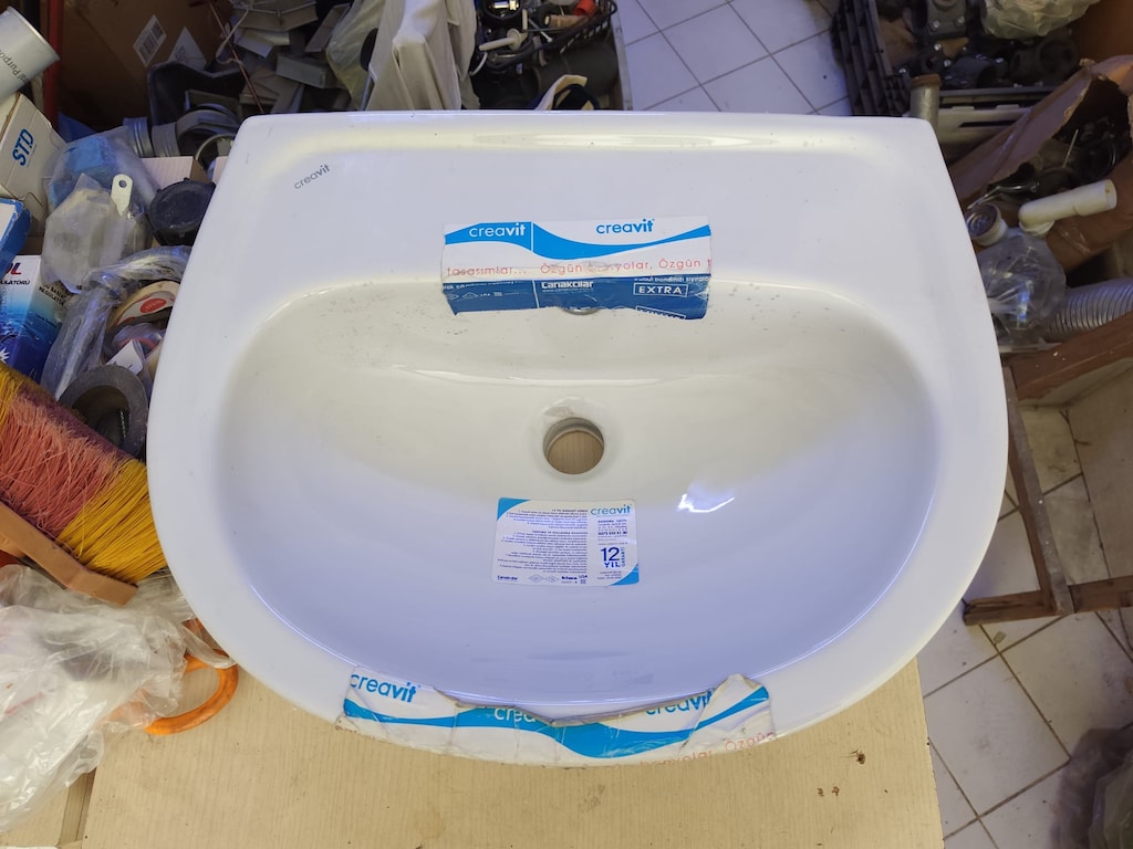 SIFIR ( CREAVİT MARKA ) 40*50 OVAL LAVOBA
