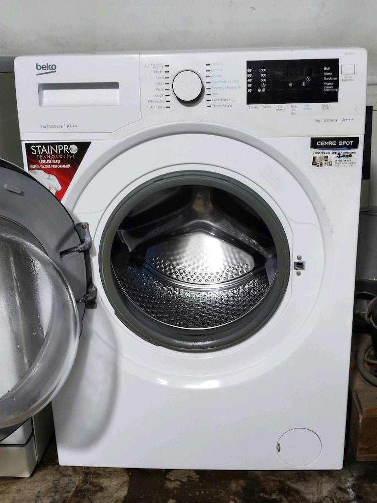 BEKO 9 KG ÇAMAŞIR MAKİNESİ İZMİR İÇİ 3 AY GARANTİMİZ VARDIR - 3