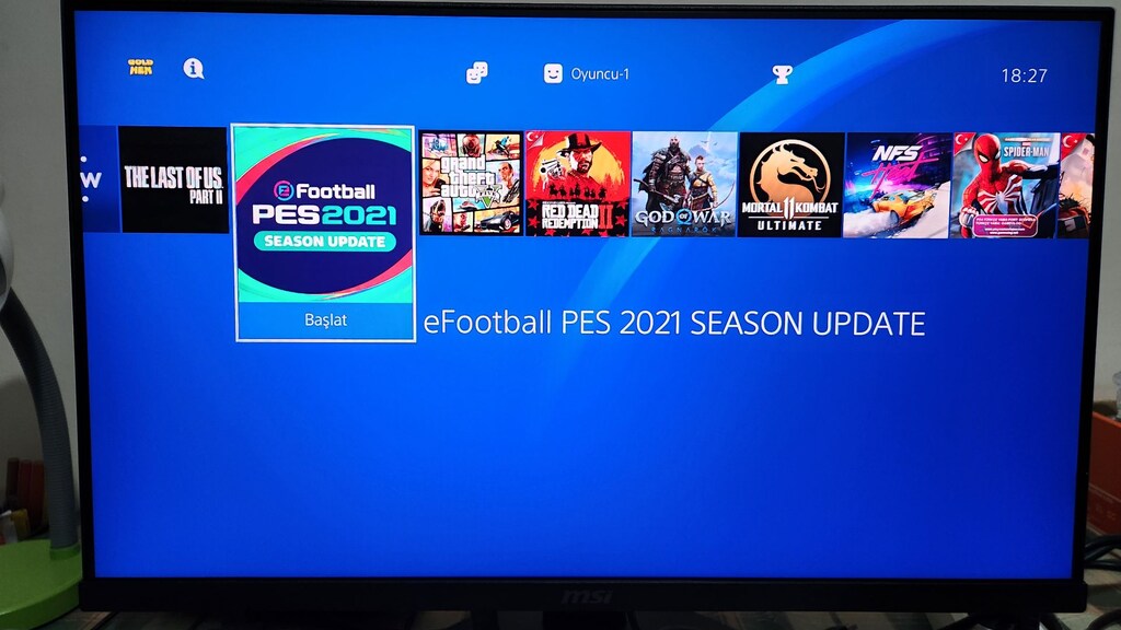 PS4 Pro 1 TB 4K, FC 27 Dahil 17 Oyunlu, Çift Orijinal Kollu, Tertemiz - 5