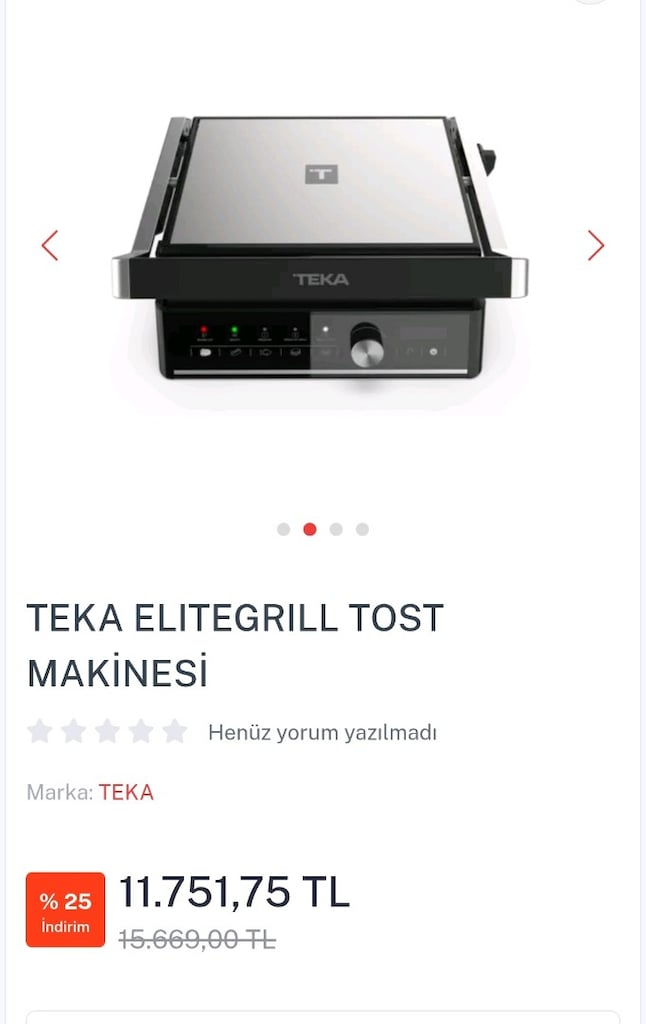 TEKA ELITEGRILL TOST MAKİNESİ - 2