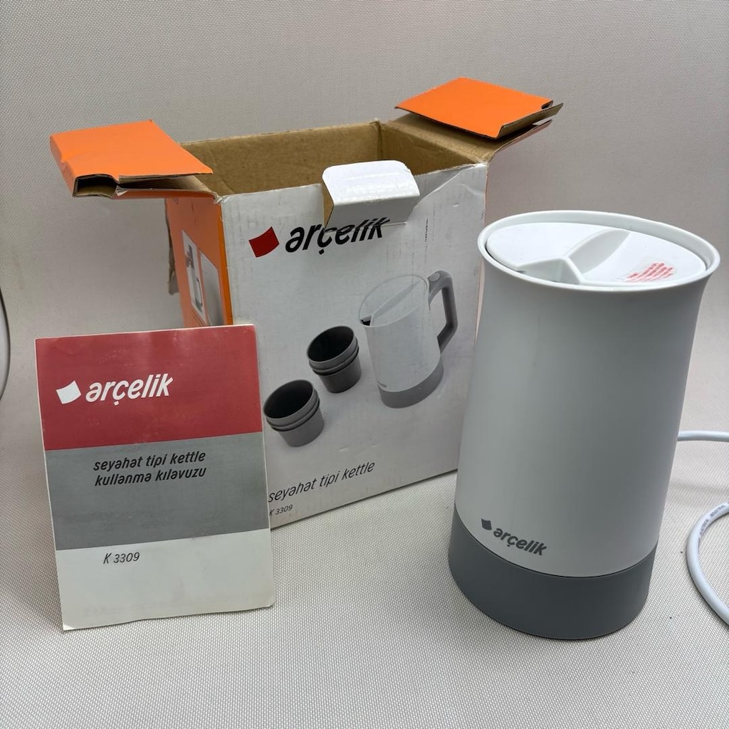 Arçelik seyahat tiki kartle su ısıtıcı 500ml - 8