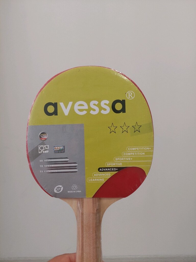 MASA TENİSİ SETİ AVESSA RAKET - SELEX TOP VE DEMİR MANDALLI FİLE - 2